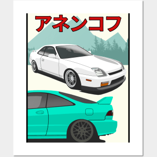 Prelude VS Integra Posters and Art